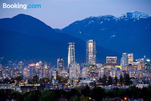 Apartamento com terraço em Vancouver.