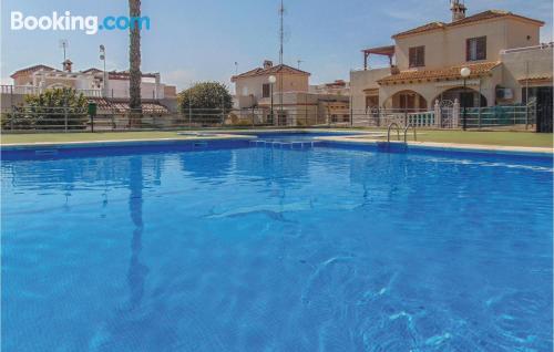 Swimming pool and internet apartment in Torrevieja with air