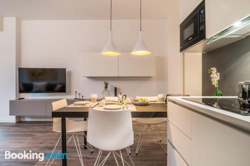 Apartamento com calefação em Treviso.