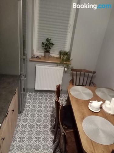 Wohnung mit balkon. Zwei schlafzimmer.