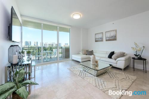 Stay in Sunny Isles Beach with swimming pool and terrace