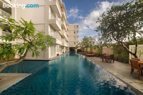 Apartment for two people in Seminyak with swimming pool and terrace