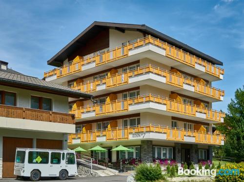 Appartement avec terrasse. À Saas-Fee