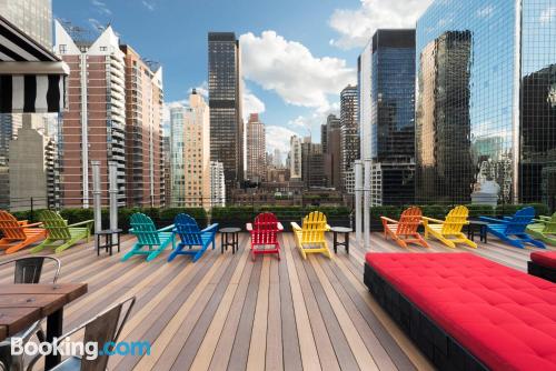 Apartamento en Nueva York con terraza y internet
