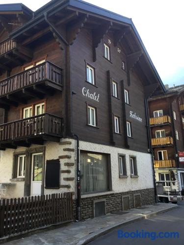 Apartment with terrace in Saas-Fee.