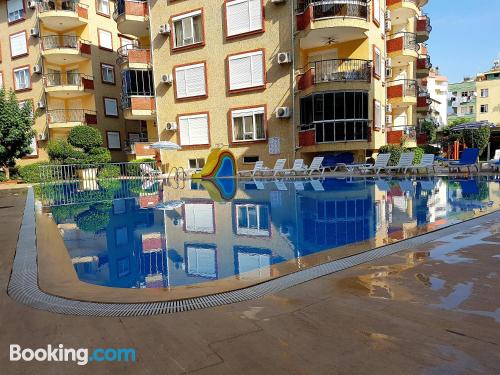 Gran apartamento de dos dormitorios en Alanya.