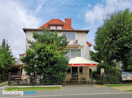 Ferienwohnung mit Terrasse. In Rewal