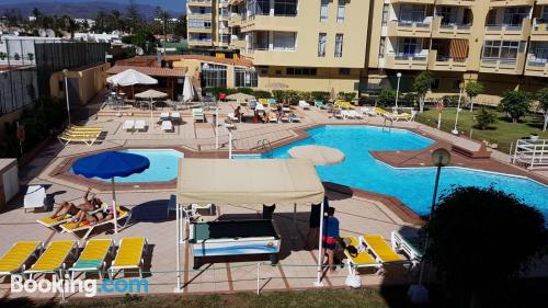 Comfortabel appartement em Maspalomas. Met terras!