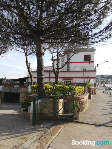 Appartement avec terrasse. Pouzzoles à vos pieds.