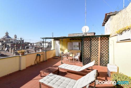 Downtown apartment with terrace