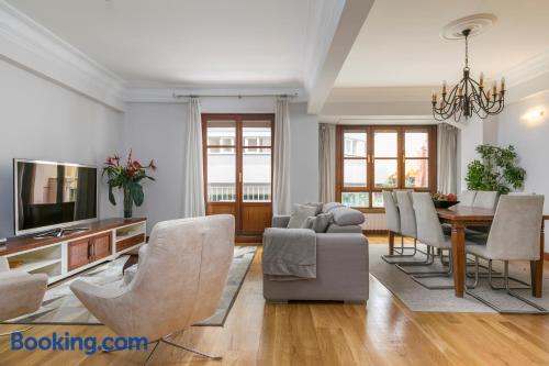 Apartamento de 90m2 em Bilbao, ideal para 5 ou mais