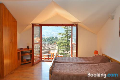 Apartamento con todo en Kotor. ¡Aire acondicionado!