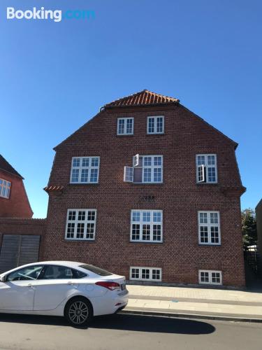 Espaçoso apartamento com dois quartos em Nyborg