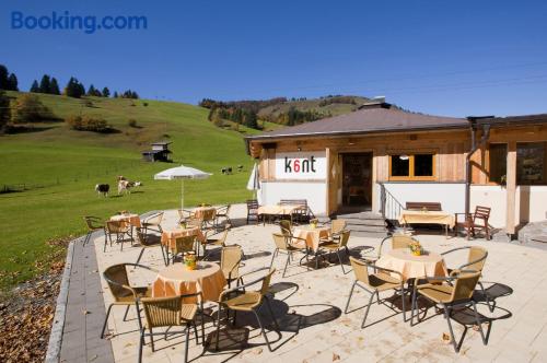 Ferienwohnung mit Balkon. In Hochfilzen