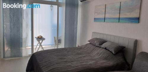 Apartamento com ar condicionado em Novorossiysk.