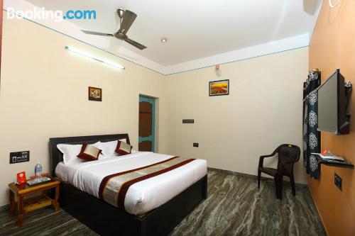Meraviglioso appartamento con una stanza. Pondicherry ai vostri piedi!