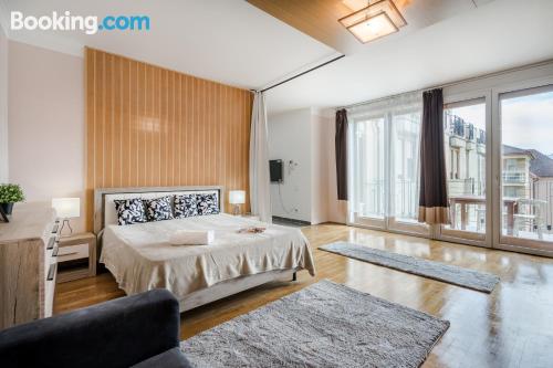 Apartamento de tres dormitorios en Budapest.