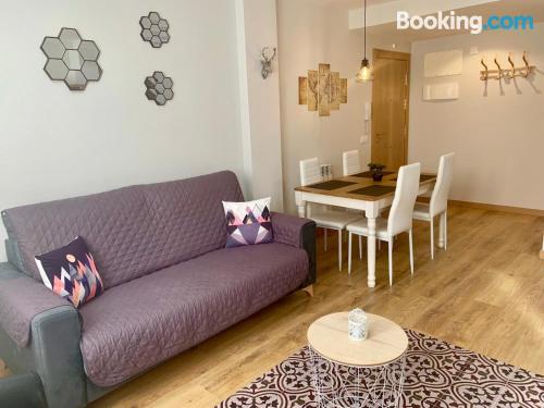 Confortável apartamento em excelente posição em Benasque