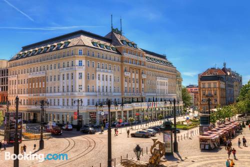 Prático apartamento para duas pessoas em Bratislava