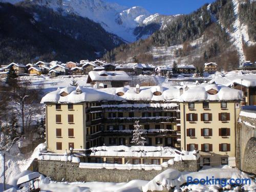 Prático apartamento em Courmayeur, ideal para duas pessoas