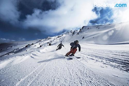 Welkom bij Sankt Leonhard im Pitztal! Terras en zwembad