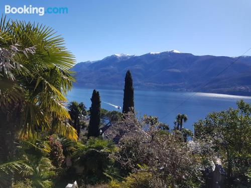 Brissago aan zijn voeten! Met terras