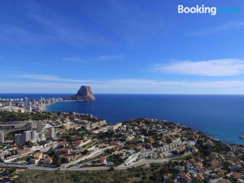 Gran apartamento en Calpe con terraza y internet