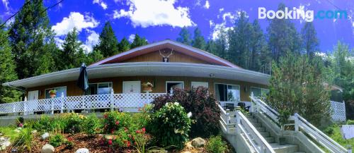 Klein Wohnung in Radium Hot Springs. Haustier erlaubt!