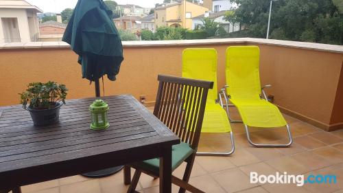 Apartamento con conexión a internet ¡Con terraza!