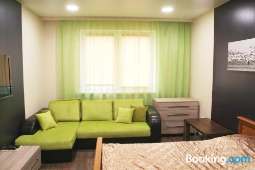 One bedroom apartment in Gomel with heating and wifi