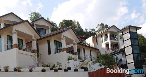 Apartamento de 40m2 em Krabi town. Terraço e piscina