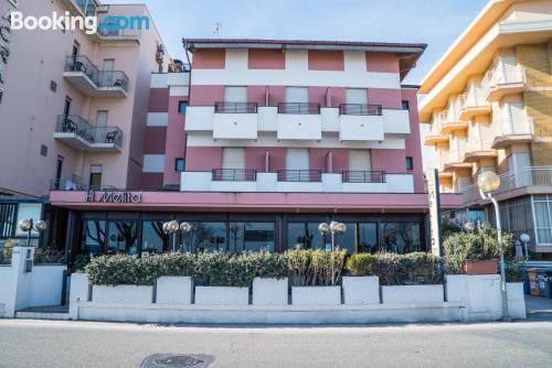 Ferienwohnung in Rimini. Terrasse!