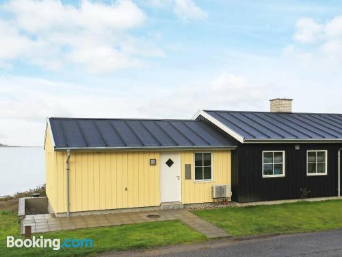 Appartement avec terrasse. Farsø à vos pieds!.