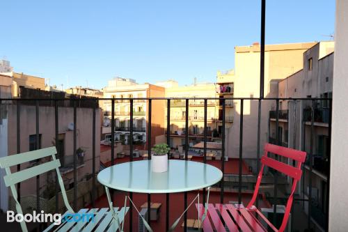 Apartamento com internet em Barcelona.