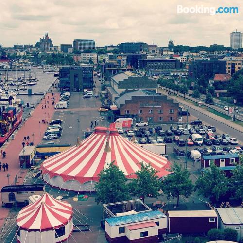 Aconchegante apartamento em Rostock. Perfeito!.