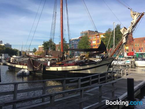 Acogedor apartamento en Groningen ¡Con vistas!