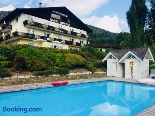 Wohnung mit Balkon. Für 2 Personen