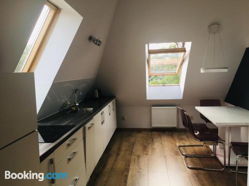 Apartamento em Zabrze. Ar condicionado!.