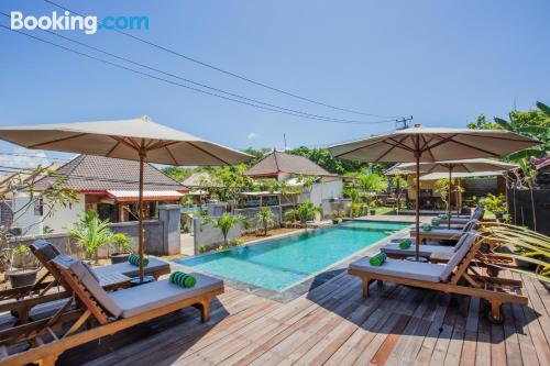 Apartamento para duas pessoas à Lembongan. Perto de tudo!