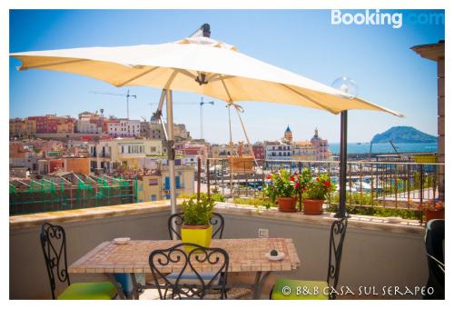 Apartment with terrace in Pozzuoli.