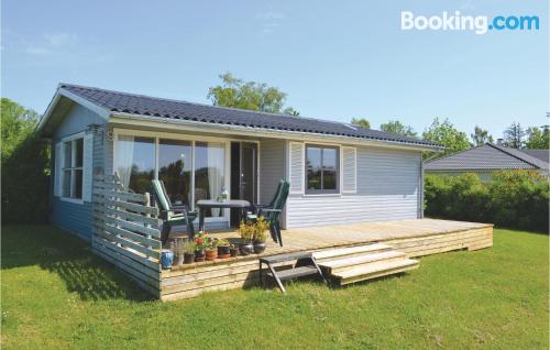 Two bedroom home. Rønde at your feet!
