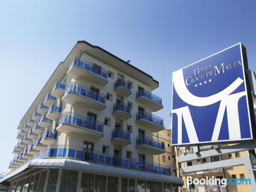 Stay cool: air-con apartment in Lido Di Jesolo with terrace