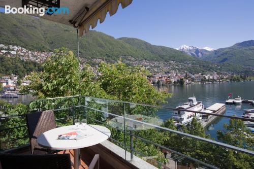 Locarno dalla vostra finestra! Terrazza e Wifi