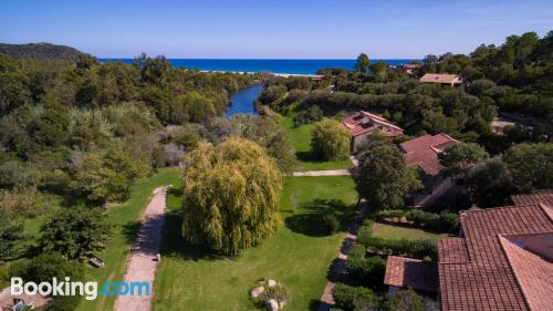 No melhor endereço e terraço em Sainte-Lucie de Porto-Vecchio, ideal para 5 ou mais