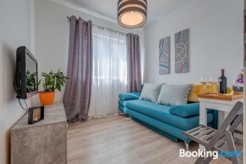 Apartamento con aire acondicionado, en mitad de todo