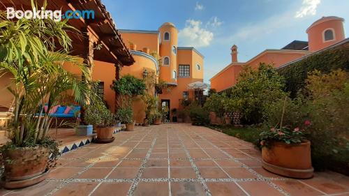 Home for 2 people in San Miguel de Allende with internet and terrace.
