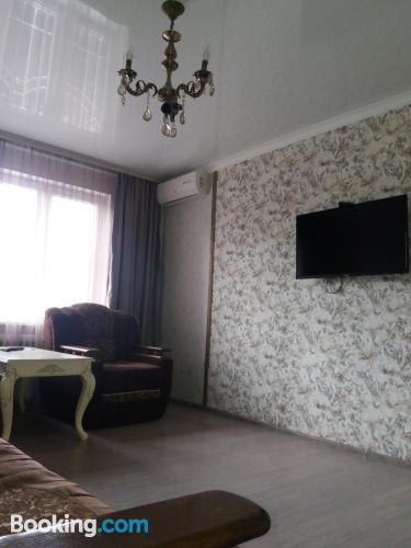 One bedroom apartment in Vladikavkaz. Good choice for six or more