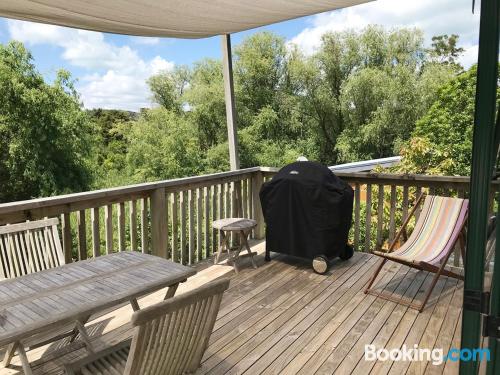 Appartement avec terrasse. Pour les groupes.