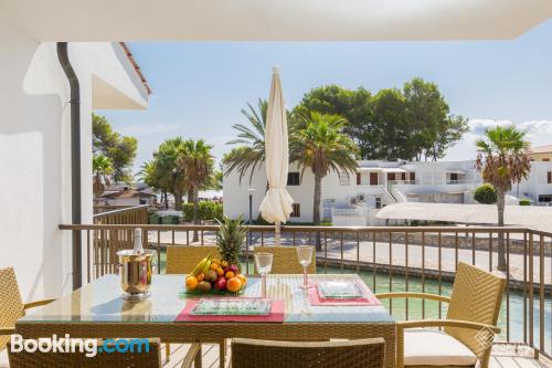 Apartamento para familias en Puerto de Alcudia ¡Con vistas!