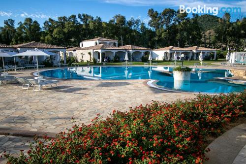 Perfect place. Enjoy your swimming pool in Castiadas!